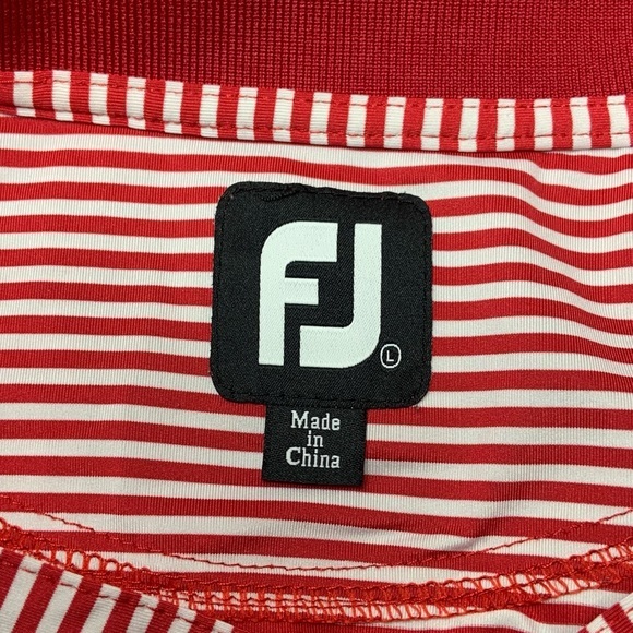 Footjoy Men’s Golf Polo Size L - Picture 2 of 6